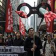 Protesters marched in Hong Kong on Sunday to protest against the government's plans to approve extraditions with mainland China, Taiwan and Macau