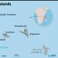 Map of the Comoros Islands