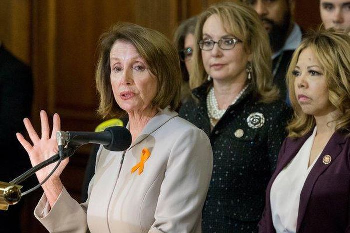 NRA Magazine draws criticism for 'target practice' headline with photo of Pelosi and Giffords