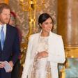 Britain's Meghan, Duchess of Sussex (R) has reportedly convinced Prince Harry to eat less meat, joining in her vegan diet during the week