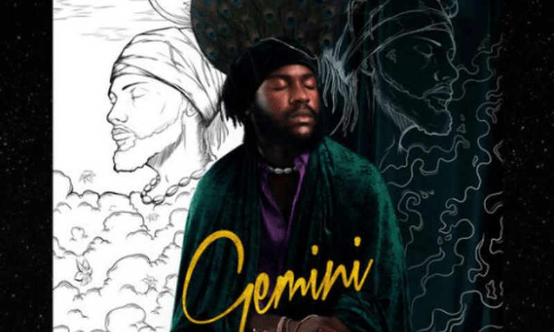 Tay Iwar's album art for 'GEMINI.' (Kulichang)