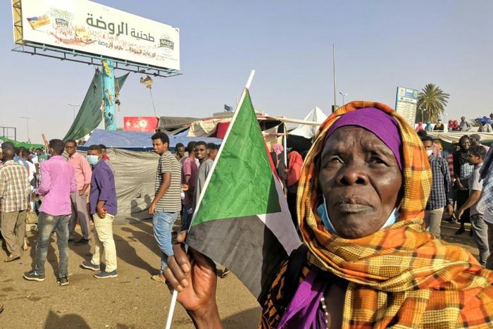 Women have been at the forefront of the demonstrations in Sudan