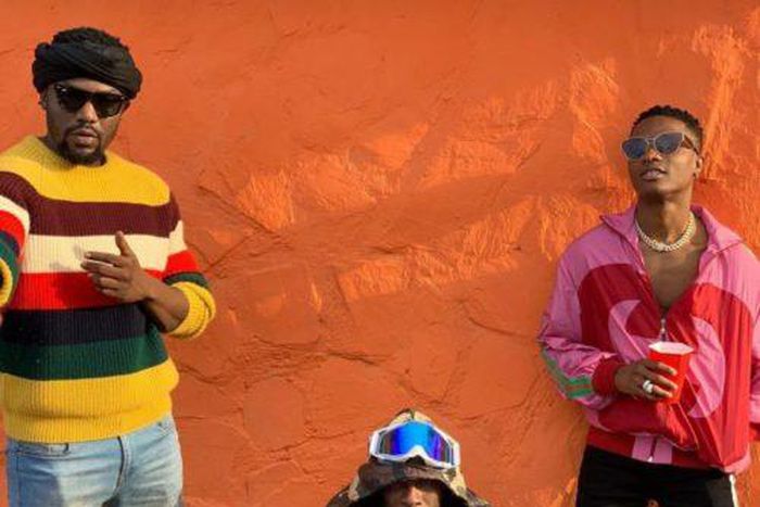 R2bees feat Wizkid 'Straight From Mars' [Instagram R2bees]