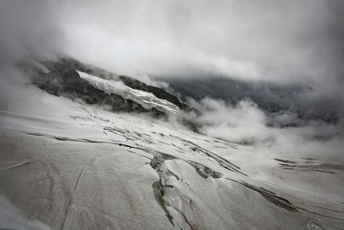 There are more than 4,000 glaciers -- vast, ancient reserves of ice -- dotted throughout the Alps