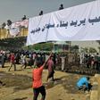 Sudanese protesters rally for a fifth day in front of the military headquarters in Khartoum