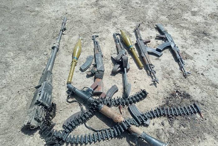 Items recovered from the terrorists [Facebook/HQ Nigerian Army]