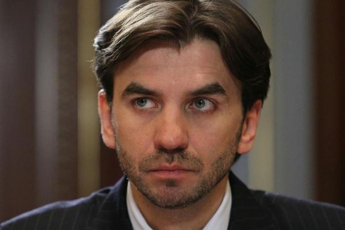 Mikhail Abyzov, pictured January 2012, who served as open government minister, was detained by the FSB security service for embezzlement charges and faces up to 20 years in prison if convicted