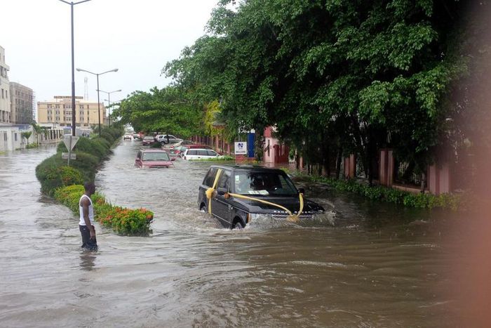 Flooding in VGC, Lagos