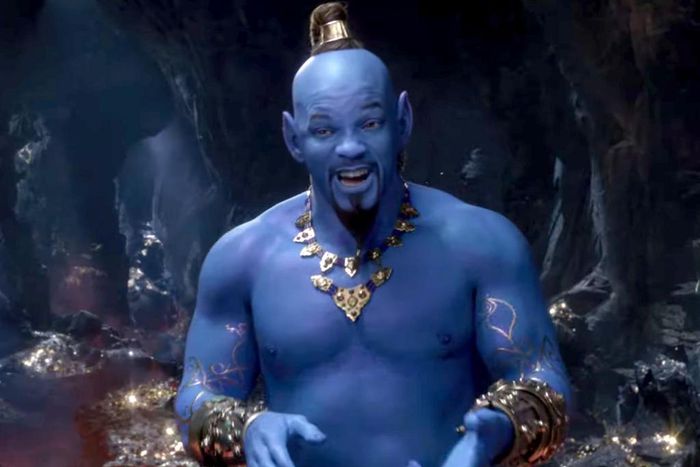 Genie Will Smith Aladdin movie Disney