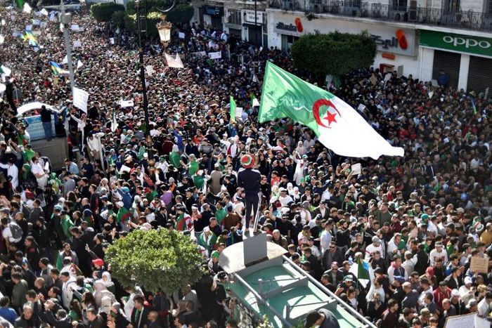 Tens of thousands of Algerians have protested against President Abdelaziz Bouteflika in recent weeks