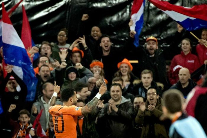 Memphis Depay fired a brace and set up two more as the Netherlands hammered Belarus in their Group C Euro 2020 qualifier