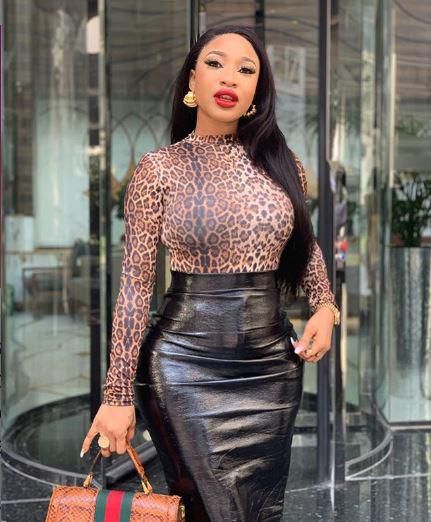 It appears Tonto Dikeh wants you all to know that there is a special someone in her life [Instagram/TontoDikeh]