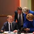 British Prime Minister Theresa May met with members of the European Council and struck a deal to delay Brexit for six months