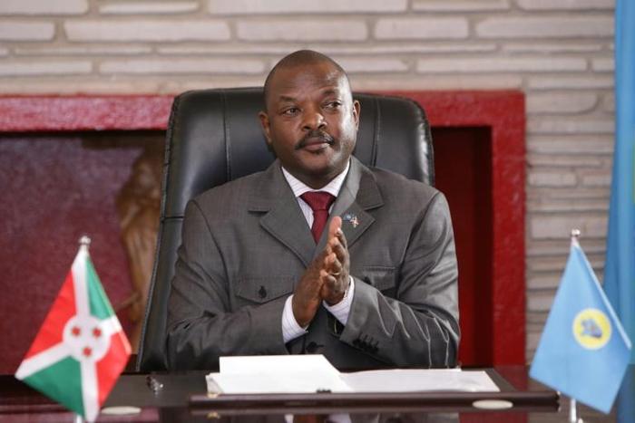 Three schoolgirls have been detained pending trial for allegedly defacing a picture of Burundi President Pierre Nkurunziza in a textbook