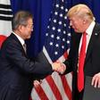 US President Donald Trump and South Korean President Moon Jae-in will meet in April in Washington
