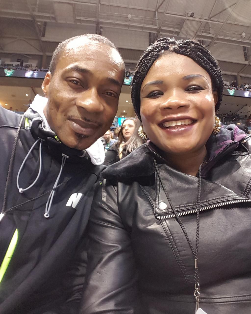 Giannis Antetokounmpo's parents Charles and Veronica Adetokunbo (Instagram/Giannis Antetokounmpo)