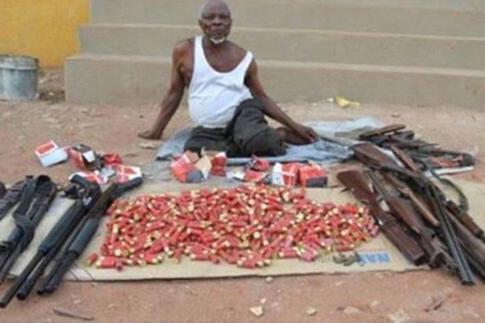 Octogenarian armed robbery suspect arrested in Delta state (Punch)
