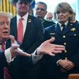 US President Donald Trump, speaking after a massacre at two mosques in New Zealand, said he doesn't think white nationalism presents a growing danger