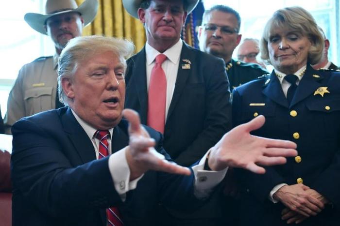 US President Donald Trump, speaking after a massacre at two mosques in New Zealand, said he doesn't think white nationalism presents a growing danger