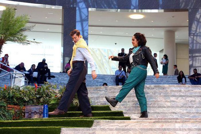 Review: 'Oasis' brings childlike whimsy to a Manhattan mall