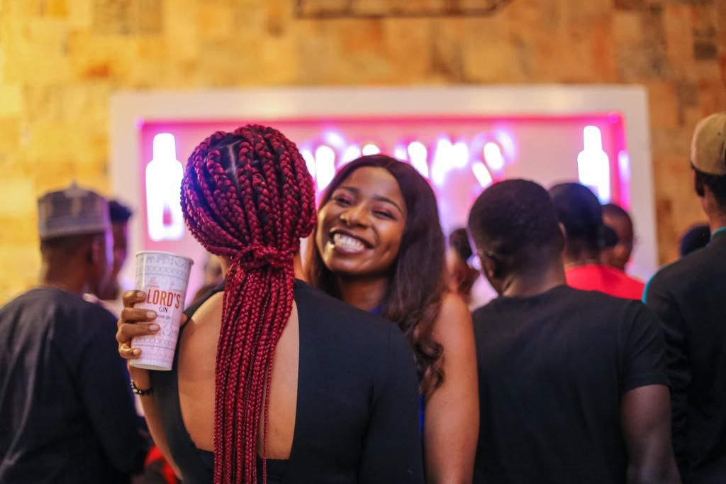 Fun moments with Lord's Dry Gin at Trace Live.