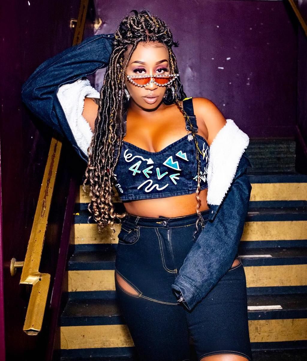 Victoria Kimani shades Ycee and Tiwa Savage in #FvukYouChallenge song [Instagram/VictoriaKimani]