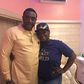 Bob Manuel Udokwu and Neveen Dominic on the set of 'It's a crazy world'