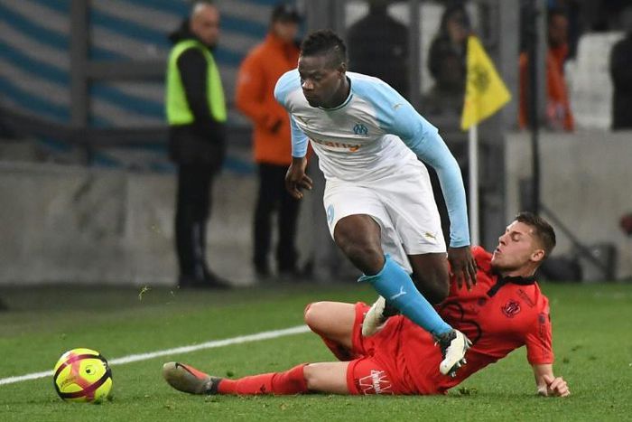 Marseille forward Mario Balotelli has scored 14 goals in 36 internationals since making his Italy debut in 2010