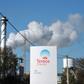 The entrance of French firm Tereos' sugar refinery in the French northern town of Lillers is seen in 2011