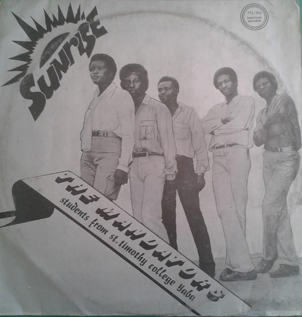 The album cover of the Mandators first album 'Sunrise' (Discog)