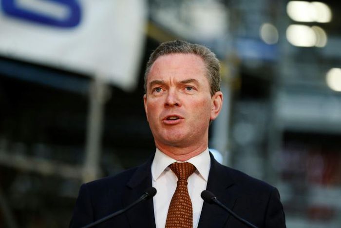 Defence Minister Christopher Pyne, the most moderate remaining member of Morrison's conservative coalition government, said he was stepping down at the next election, due by mid-May, to begin a business career
