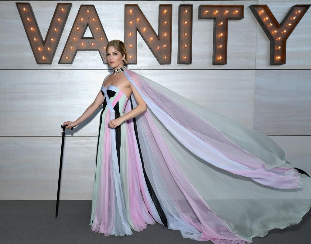Selma Blair at the 2019 Vanity Fair Oscar Party Hosted By Radhika Jones - Dinner