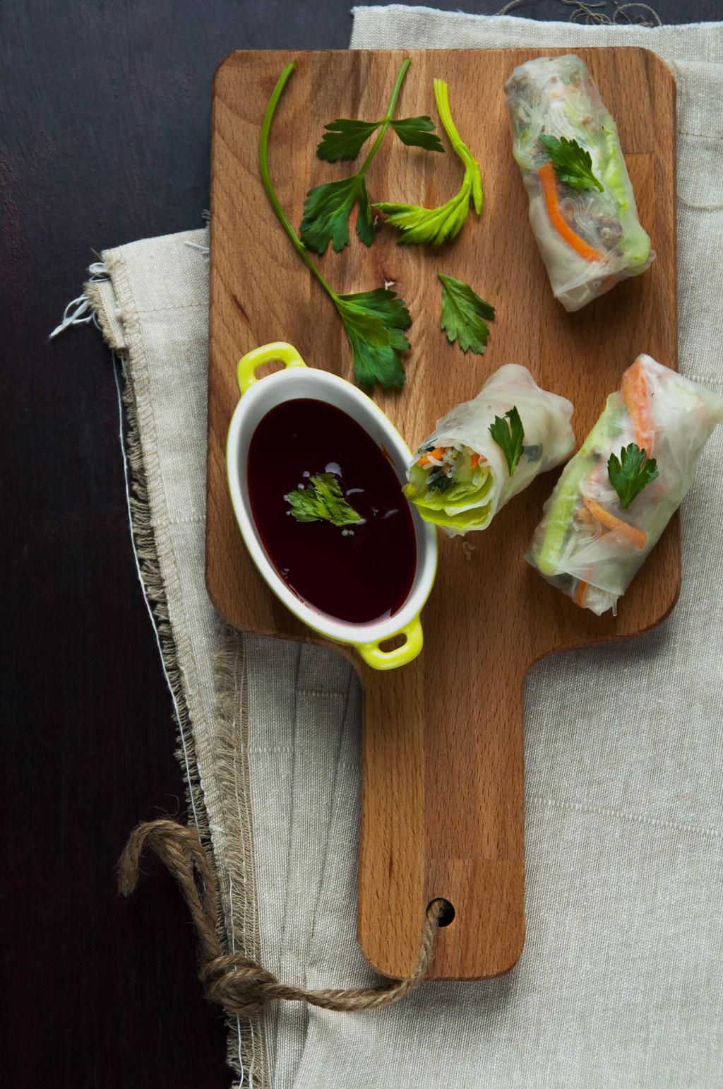 Vietnamese spring rolls