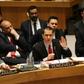 Venezuelan Foreign Minister Jorge Arreaza addresses the United Nations Security Council in January 2019