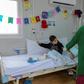A patient receives treatment at the Doctors Without Borders (MSF) hospital in Iraq's Mosul