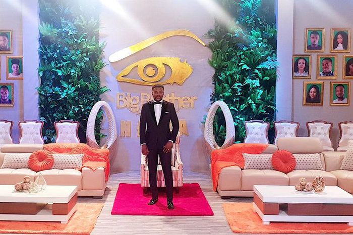 Ebuka Obi-Uchendu at the BBNaija Reunion show [Twitter/Ebuka Obi-Uchendu]