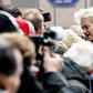 Dutch far-right leader Geert Wilders campaigning ahead of ahead of provincial polls on March 20