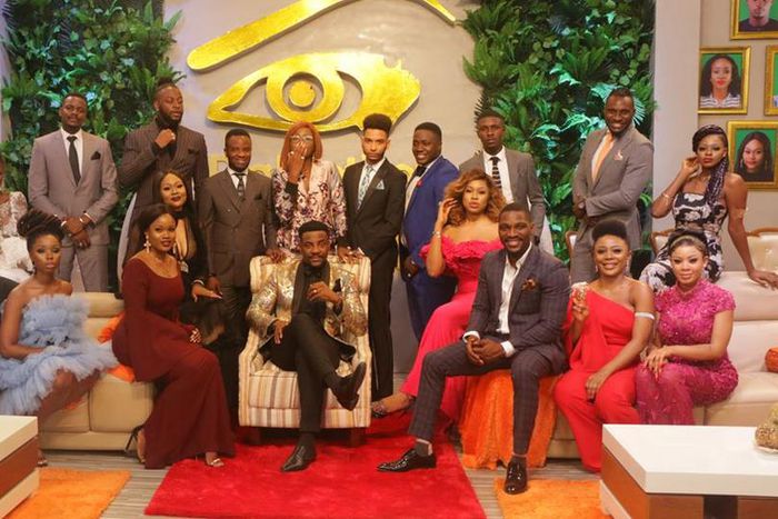 Ebuka Obi-Uchendu and 19 ex-housemates of BBNaija Double Wahala ready for Big Brother Naija Reunion show [Twitter/Big Brother Naija]