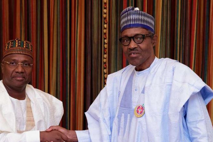 Gov. Jibrilla Bindow congratulates President Muhammadu Buhari on re-election