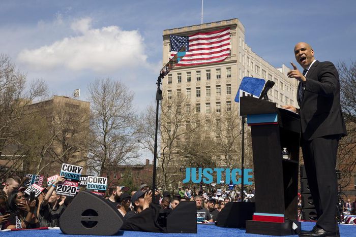On Home Turf, Booker Says, 'We Can't Wait'