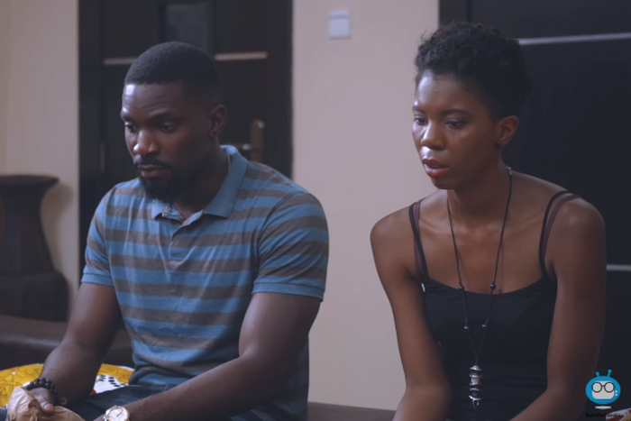 Noah and Kari all alone after Naomi broke up with him in episode 10 of 'Man of her dreams.' [YouTube/Bukafedgeeks]