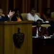 Cuban Communist Party chief Raul Castro speaking to the National Assembly upon ratification of a new constitution that recognizes a limited role for a free market