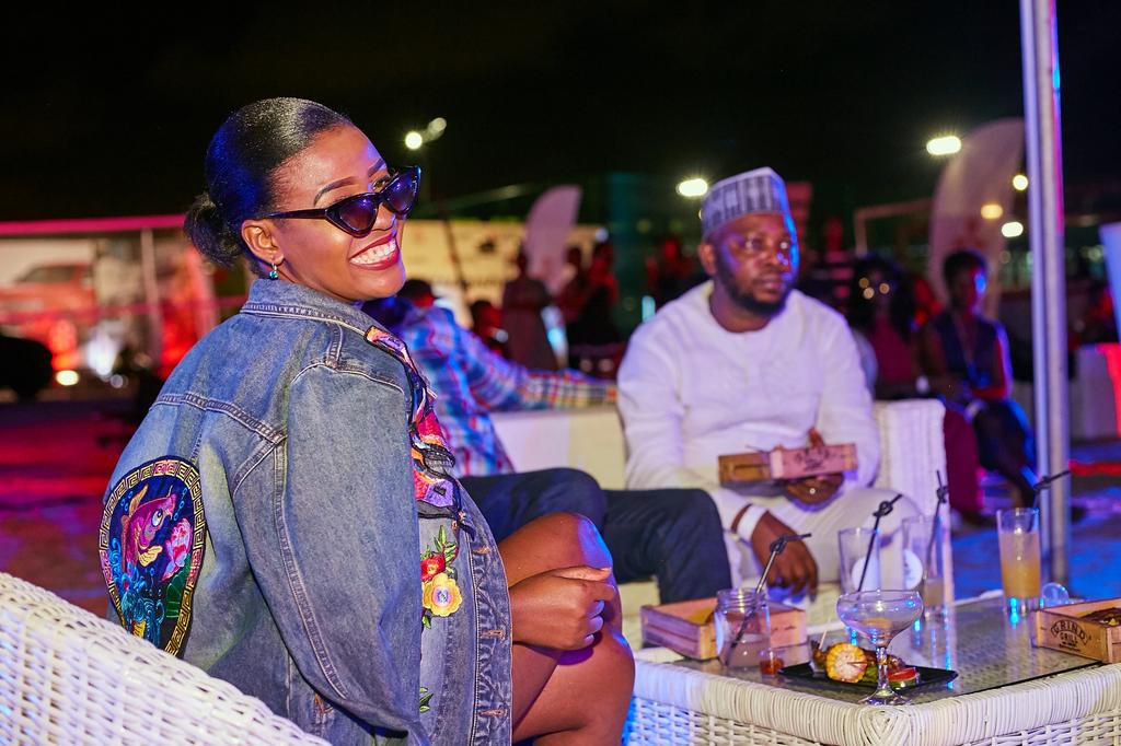 Tomi Odunsi at the launch of Mitsubishi L200