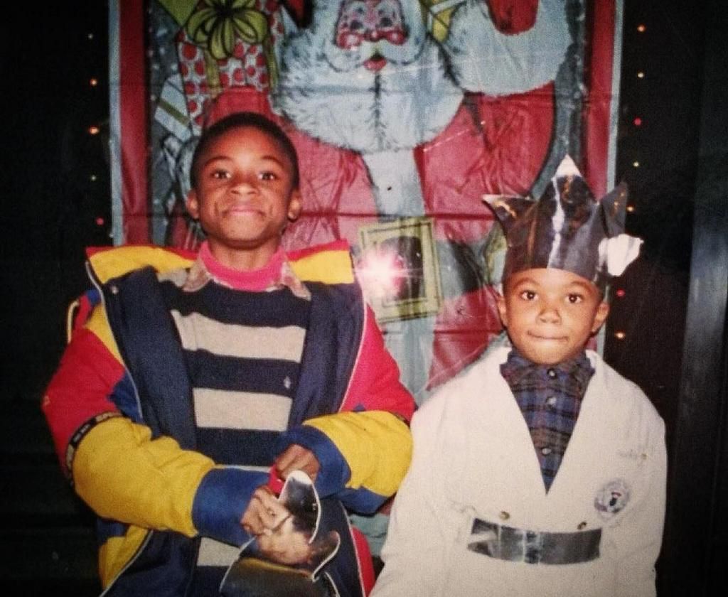 Giannis Antetokounmpo pictured here with his brother Thanasis, was born and brought up in Greece (Instagram/Giannis Antetokounmpo)