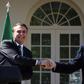 Hosting President Jair Bolsonaro at the White House on March 19, 2019, President Donald Trump said relations with Brazil have "never been closer"