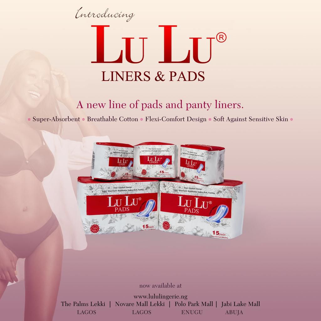 Oluchi Orlandi launches LuLu Pads and LuLu Panty Liners - By a Woman, For Women!