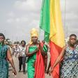 Opposition protesters in Benin's biggest city Cotonou, where they chanted slogans denouncing President Patrice Talon