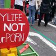 Thousands of South Korean women have held protests against spycam porn as part of the country's #MeToo movement