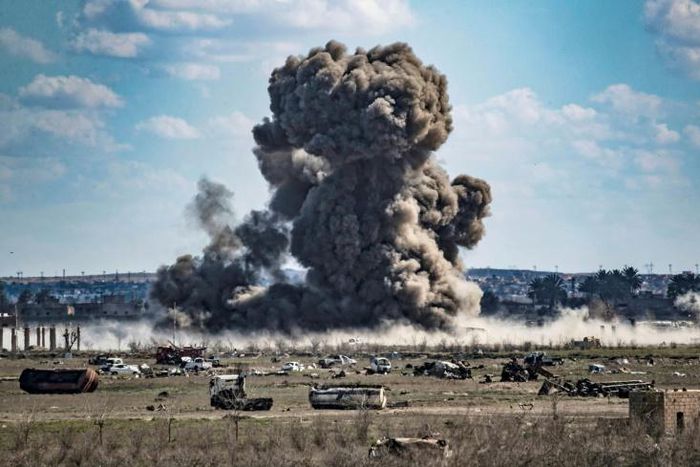 The Kurdish-led Syrian Democratic Forces launched a final offensive against the Islamic State group's last redoubt in eastern Syria a month ago