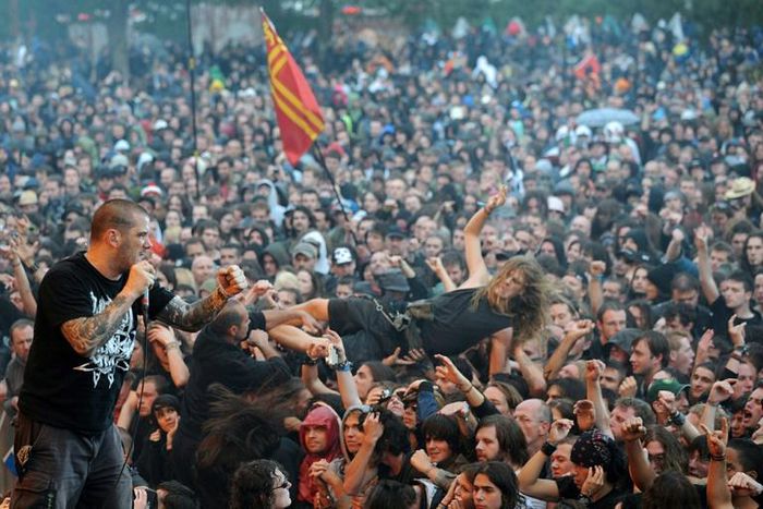 Phil Anselmo is the former frontman of the influential metal band Pantera